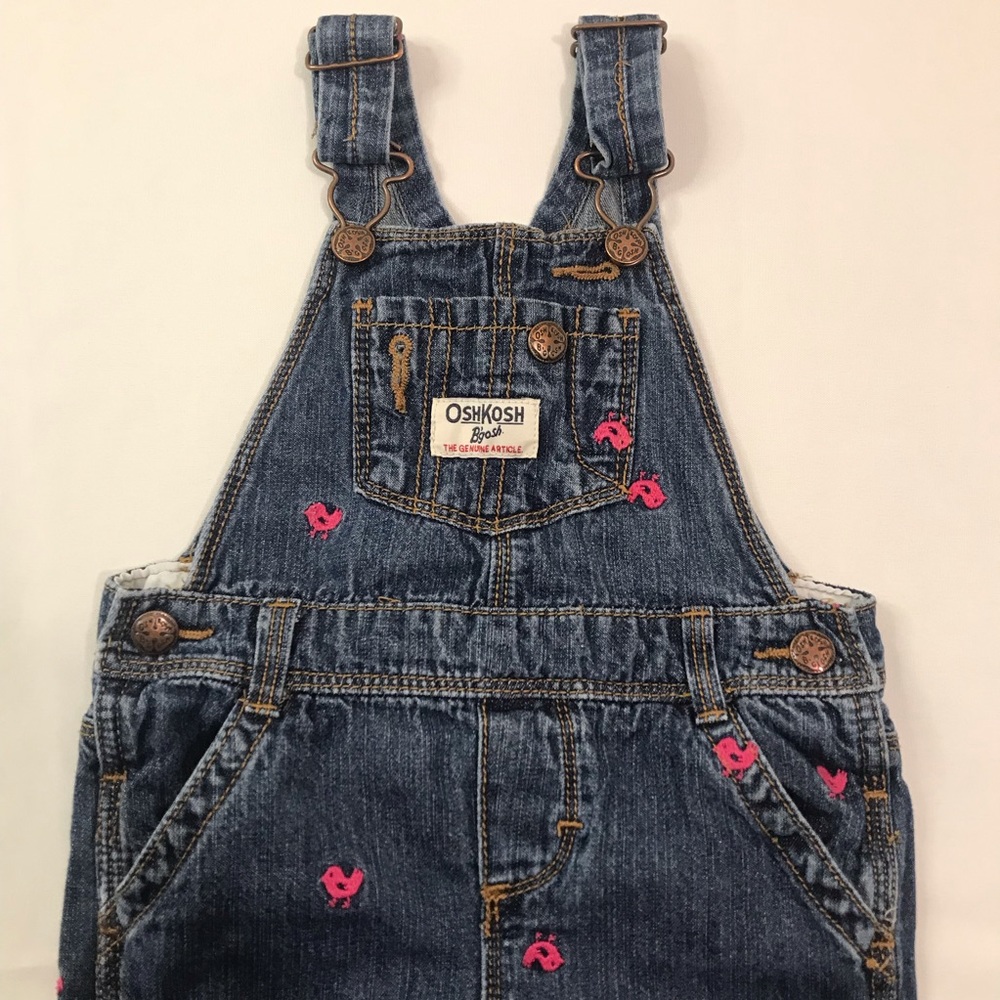 OshKosh B’Gosh Kids Overalls Size 18M